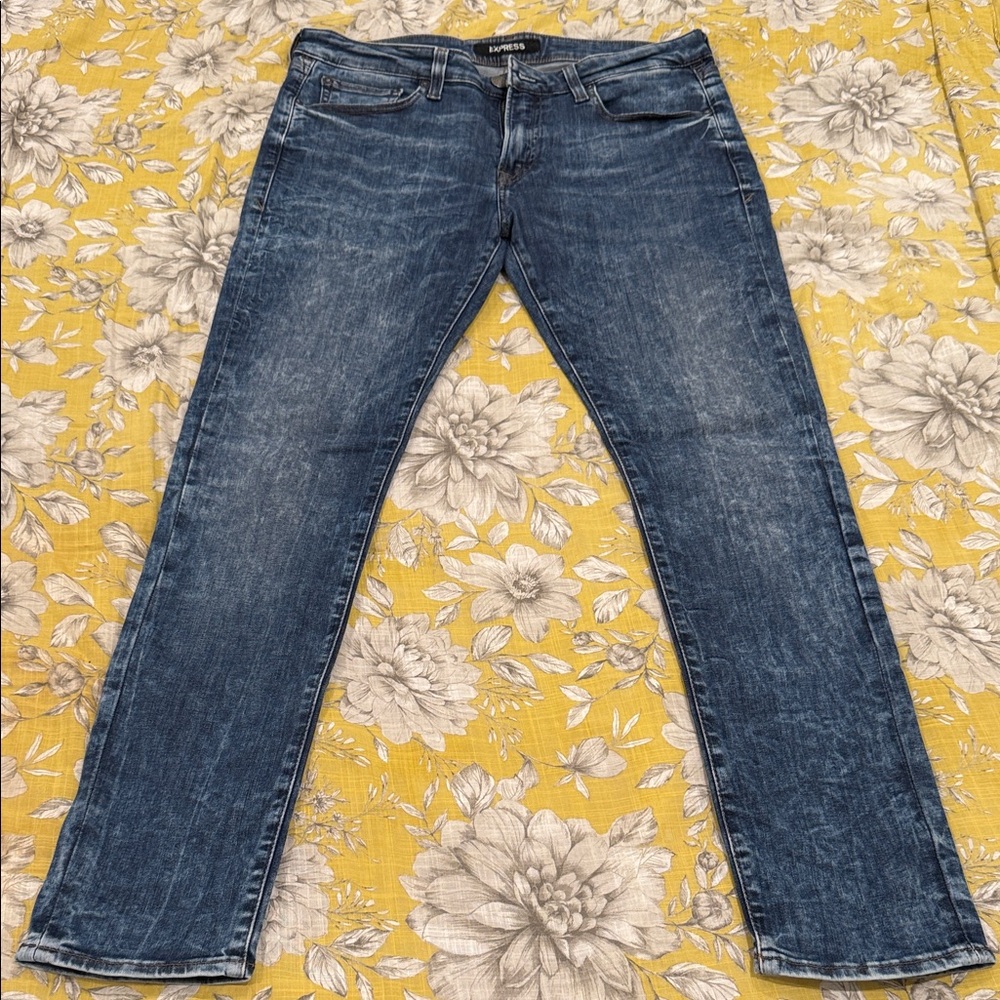 Express Men's Denim Slim Jeans